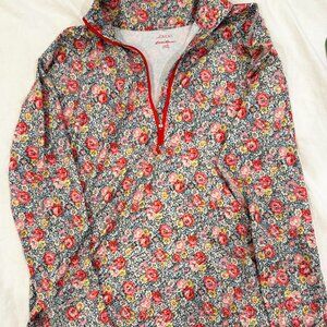 The Great x Eddie Bauer Pink and Red Floral Workout Long Sleeve in Size S